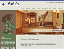 Tablet Screenshot of anishbuilders.com